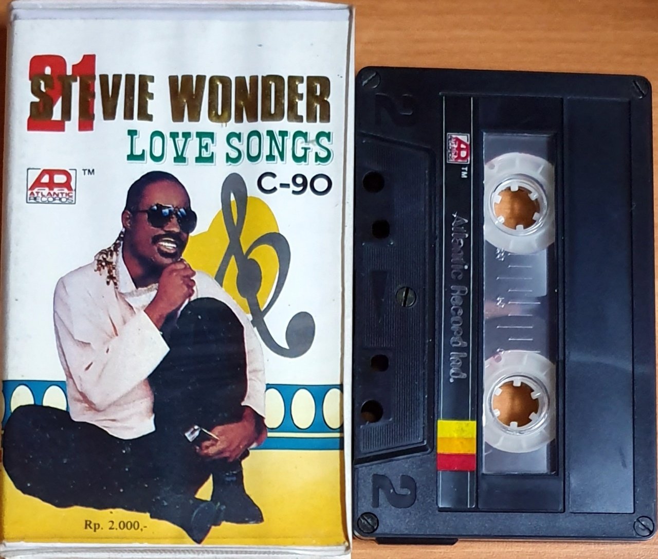 STEVIE WONDER - LOVE SONGS - KASET MADE IN INDONESIA 2.EL