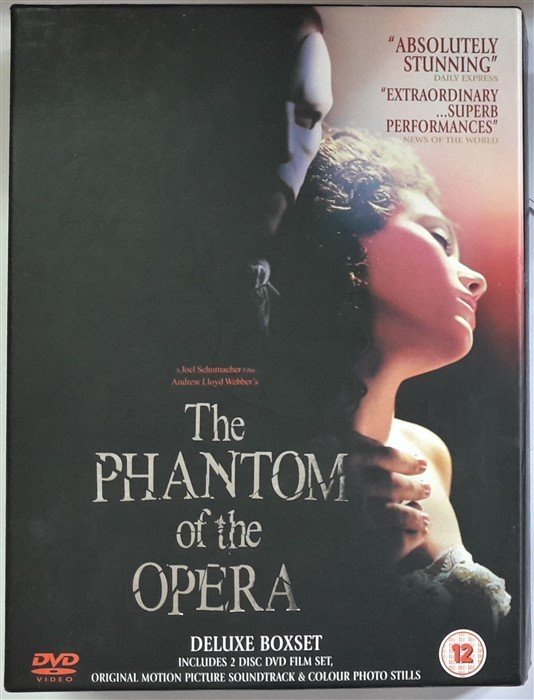 THE PHANTOM OF THE OPERA (2004) - ANDREW LLOYD WEBBER - JOEL SCHUMACHER - 2 DVD+SOUNDTRACK TR ALTYAZI YOKTUR