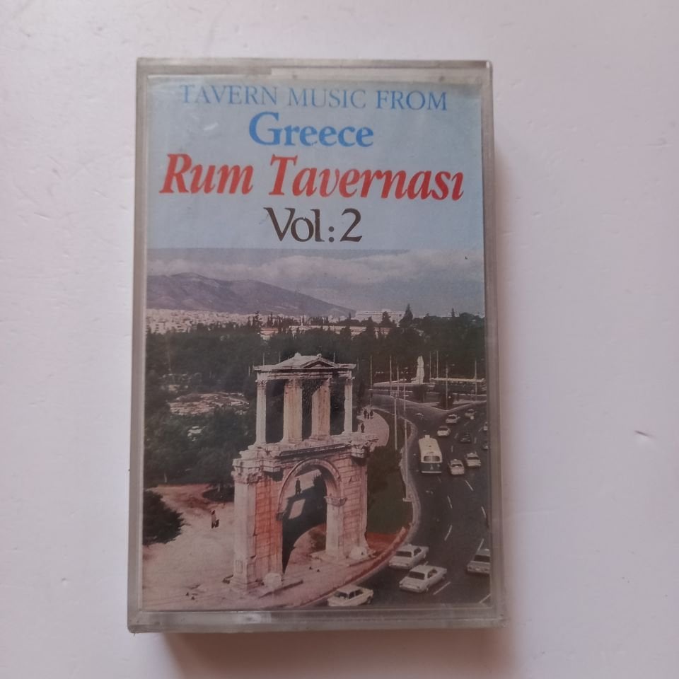 RUM TAVERNASI 2 / TAVERN MUSIC FROM GREECE (1988) - KASET SIFIR