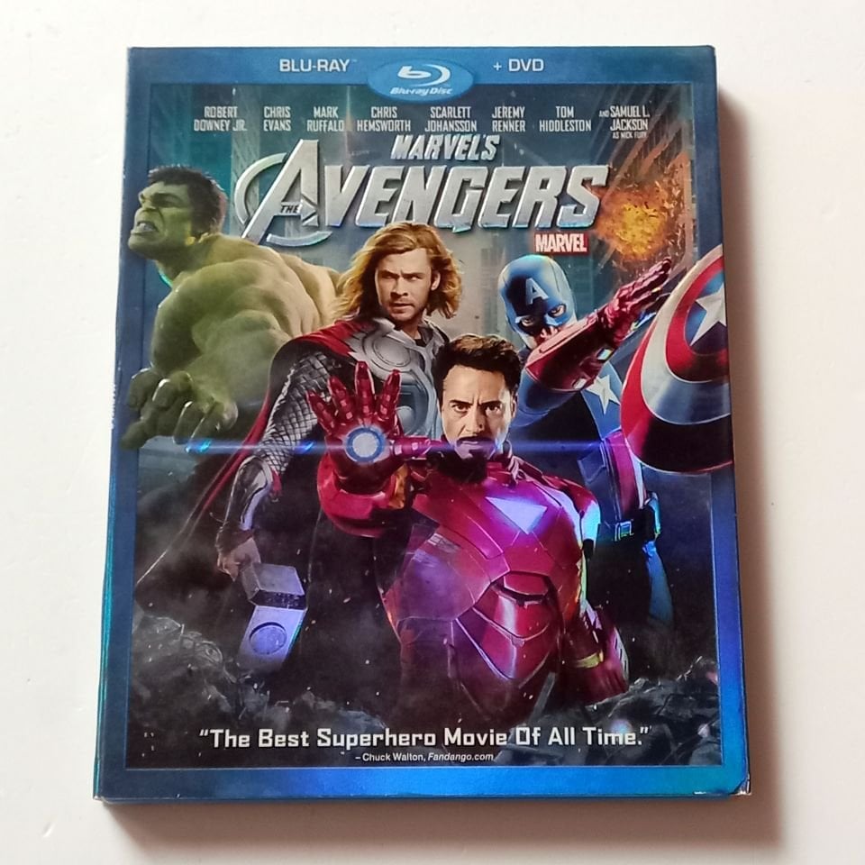 MARVEL'S THE AVENGERS - ROBERT DOWNEY JR., CHRIS EVANS, MARK RUFFALO, YÖN.: JOSS WHEDON - BLU-RAY + DVD 2 DİSK SLIPCASE ÖZEL VERSİYON 2.EL TÜRKÇE ALTYAZI YOKTUR