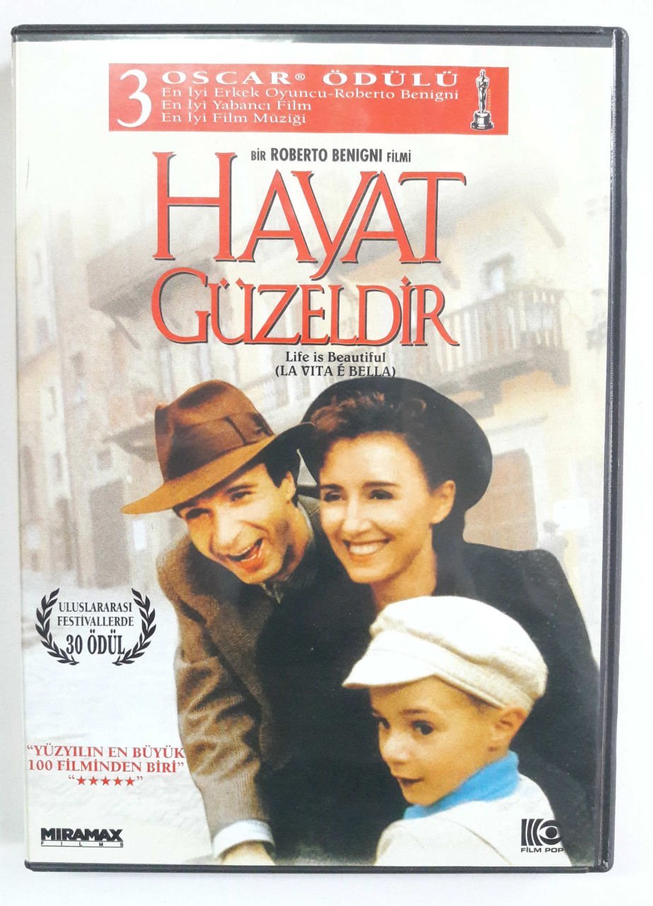 HAYAT GÜZELDİR - LA VITA E BELLA - ROBERTO BENIGNI - DVD 2.EL