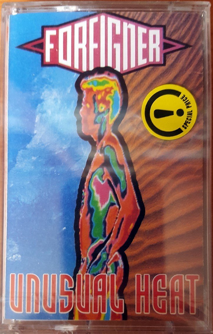 FOREIGNER - UNUSUAL HEAT (1991) MMY CASSETTE MADE IN TURKEY ''NEW''