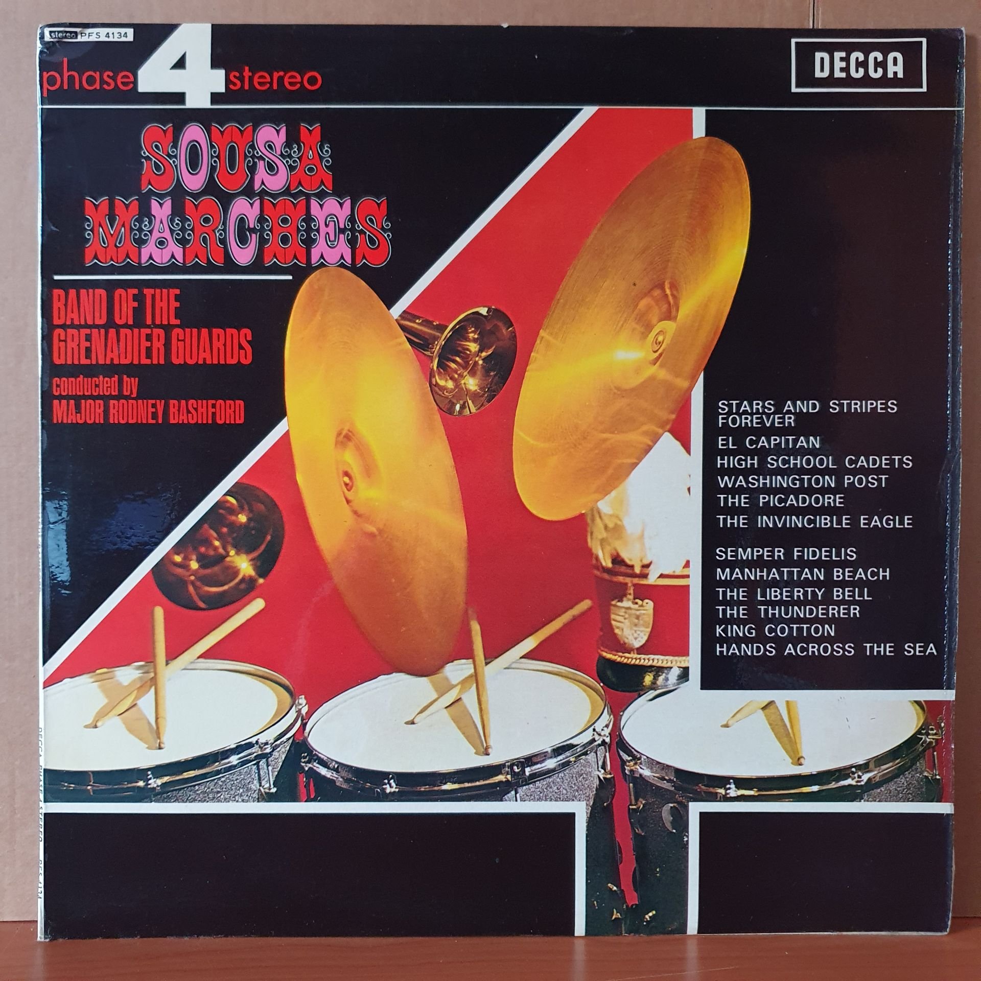 SOUSA MARCHES / BAND OF THE GRENADIER GUARDS (1968) - LP 2.EL PLAK