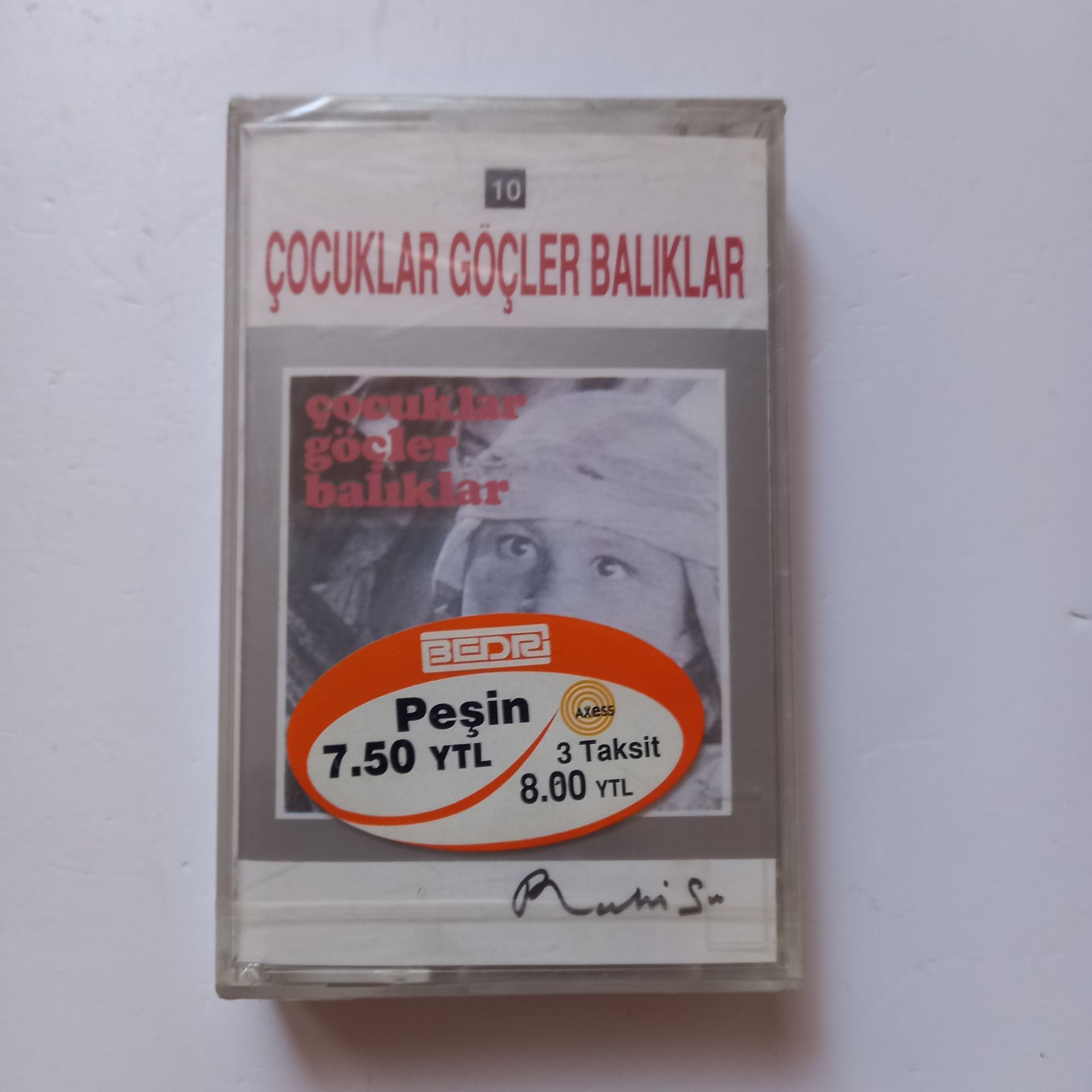 RUHİ SU - ÇOCUKLAR GÖÇLER BALIKLAR (1987) - KASET SIFIR