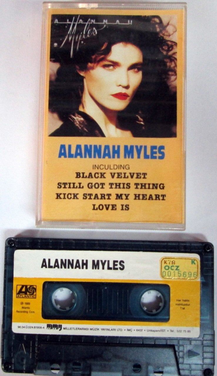 ALANNAH MYLES - S/T (1990) CASSETTE MMY MADE IN TURKEY ''USED''