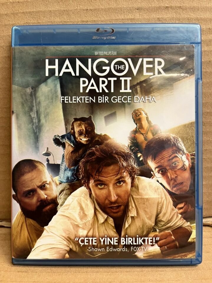 HANGOVER PART II - FELEKTEN BİR GECE DAHA - BLU-RAY 2.EL