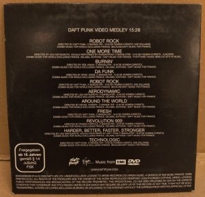 DAFT PUNK – DAFT PUNK VIDEO MEDLEY (2005) - CARDSLEEVE DVD PROMO SINGLE 2.EL