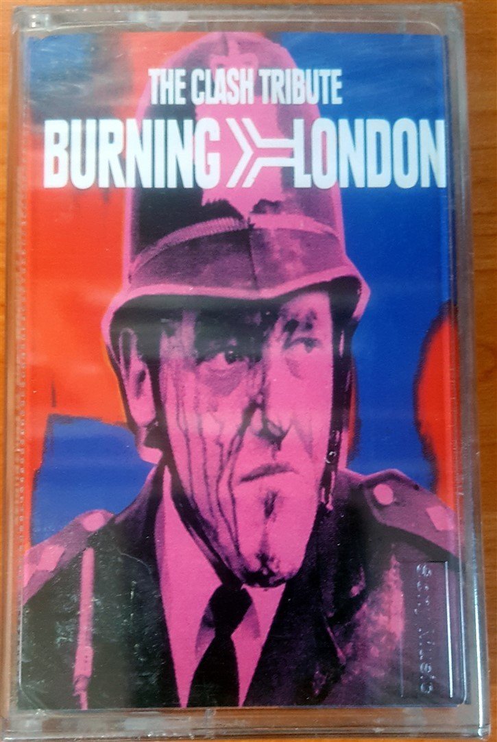 TRIBUTE - BURNING LONDON [THE CLASH TRIBUTE] CASSETTE MADE IN TURKEY ''NEW''