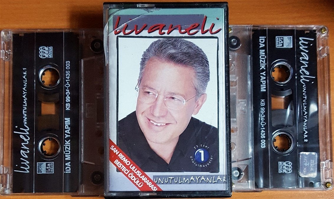 ZÜLFÜ LİVANELİ - UNUTULMAYANLAR 1-2 (1999) - 2KASET İDA MÜZİK 2.EL