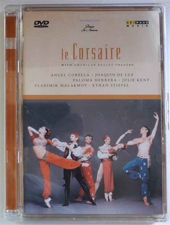 LE CORSAIRE WITH AMERICAN BALLET THEATRE - ANGEL CORELLA - ADOLPHE ADAM - DVD 2.EL