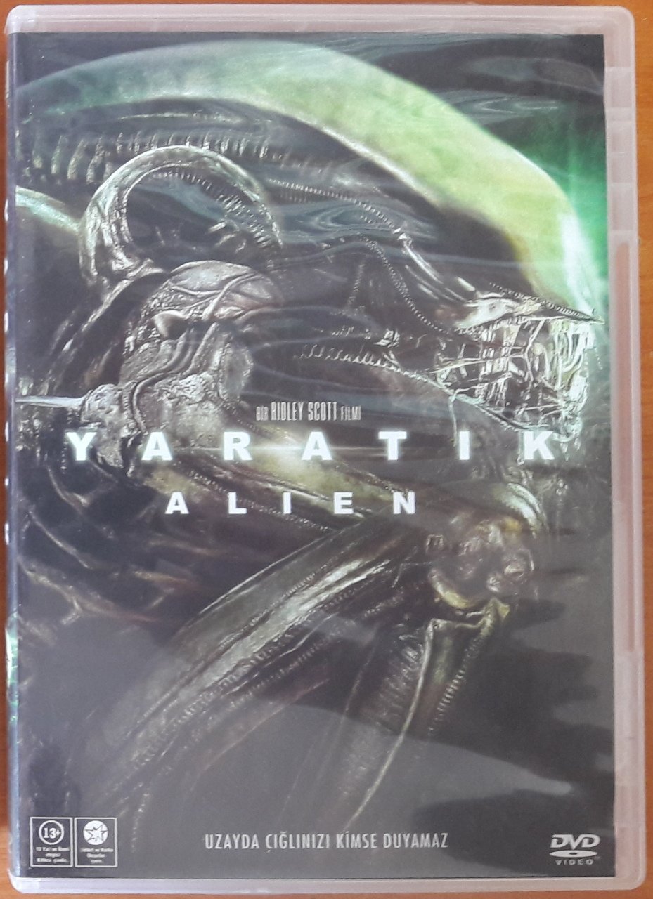 YARATIK - ALIEN (1979) - TOM SKERRITT - SIGOURNEY WEAVER - RIDLEY SCOTT - DVD 2.EL