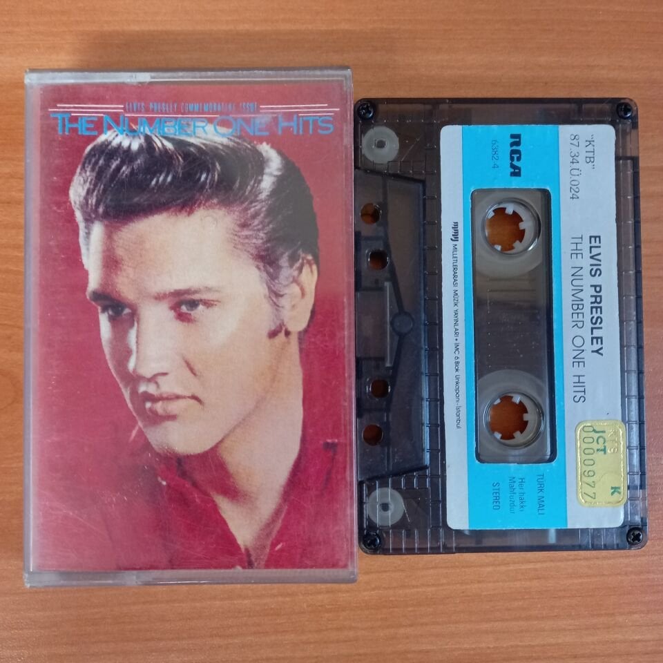ELVIS PRESLEY - THE NUMBER ONE HITS (1987) - KASET 2.EL