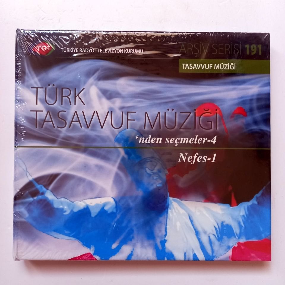 TÜRK TASAVVUF MÜZİĞİ'NDEN SEÇMELER / TASAVVUF MÜZİĞİ / TRT ARŞİV SERİSİ 191 - CD SIFIR