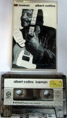 ALBERT COLLINS - ICEMAN (1991) CASSETTE TOPKAPI MADE IN TURKEY ''USED''