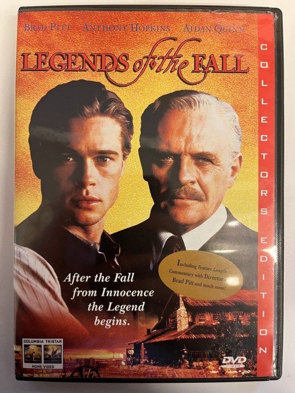 İHTİRAS RÜZGARLARI - LEGENDS OF THE FALL - BRAD PITT - ANTHONY HOPKINS - DVD 2.EL