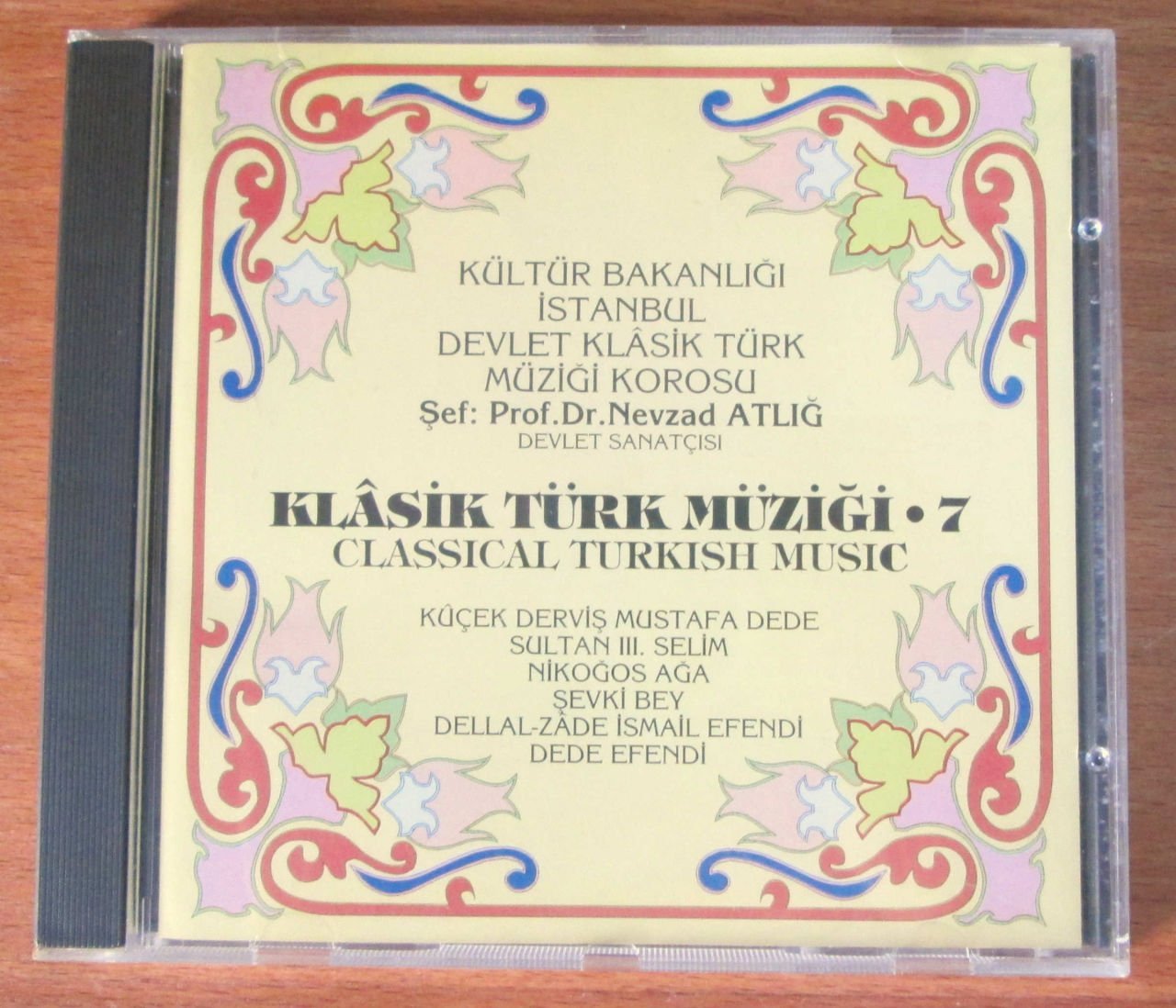 NEVZAD ATLIĞ KLASİK TÜRK MÜZİĞİ 7 - CD 2.EL