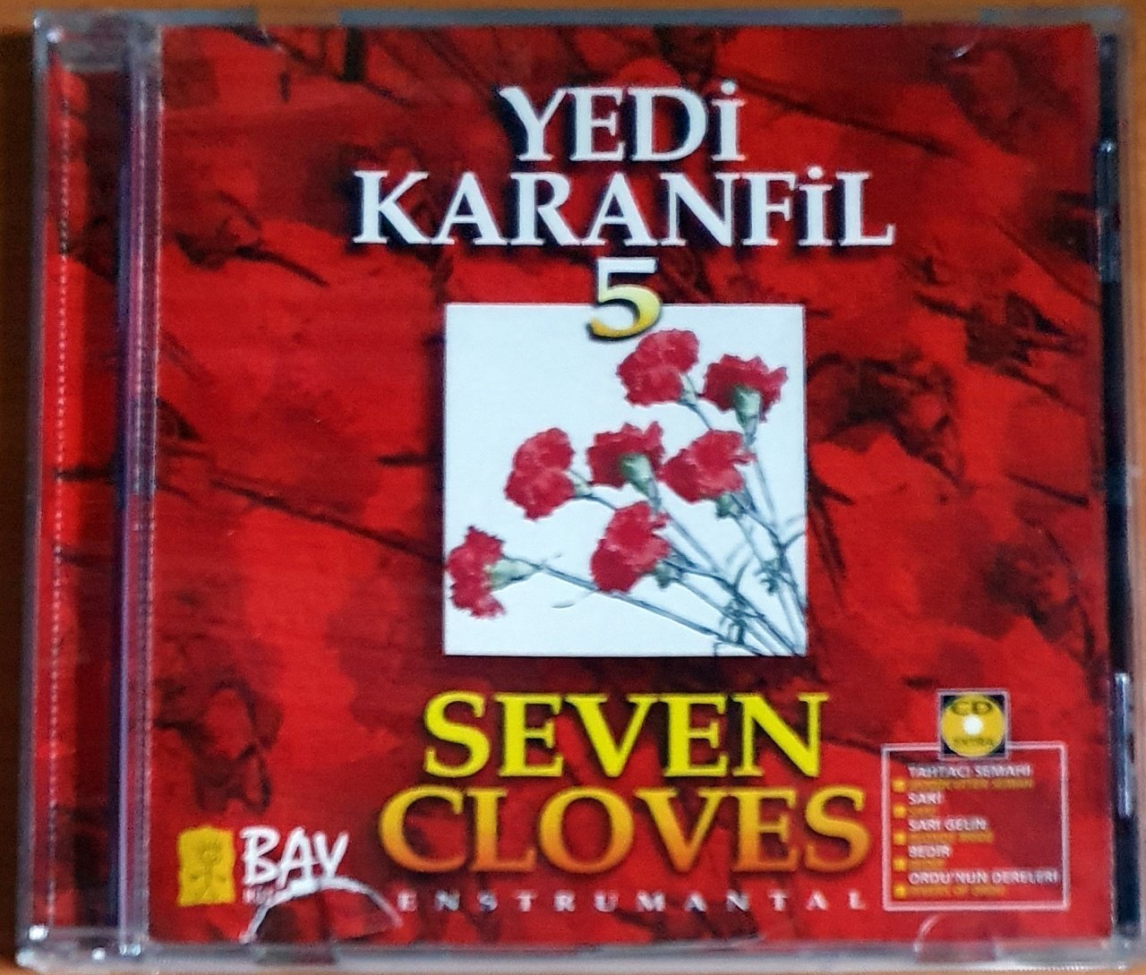 YEDİ KARANFİL 5 / ENSTRUMANTAL (1997) - CD 2.EL