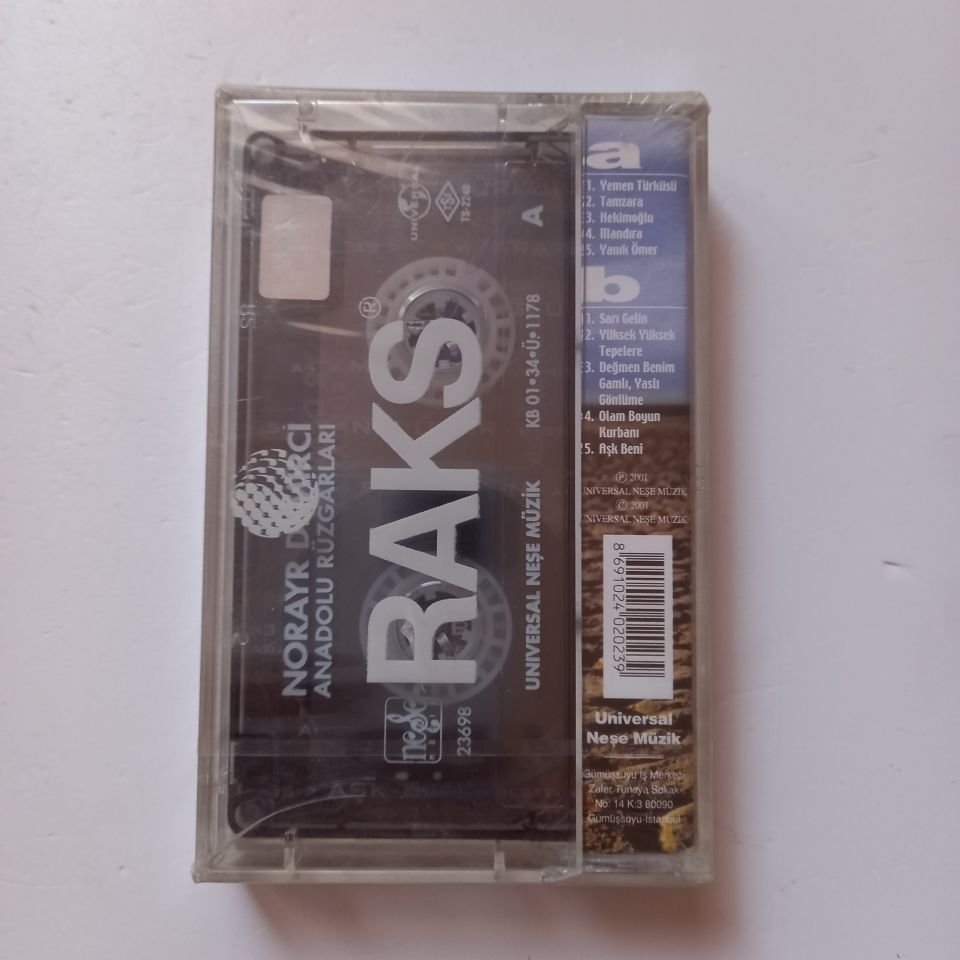 NORAYR DEMİRCİ - ANADOLU RÜZGARLARI / THE WINDS ANATOLIA VOL:1 (2001) - KASET SIFIR