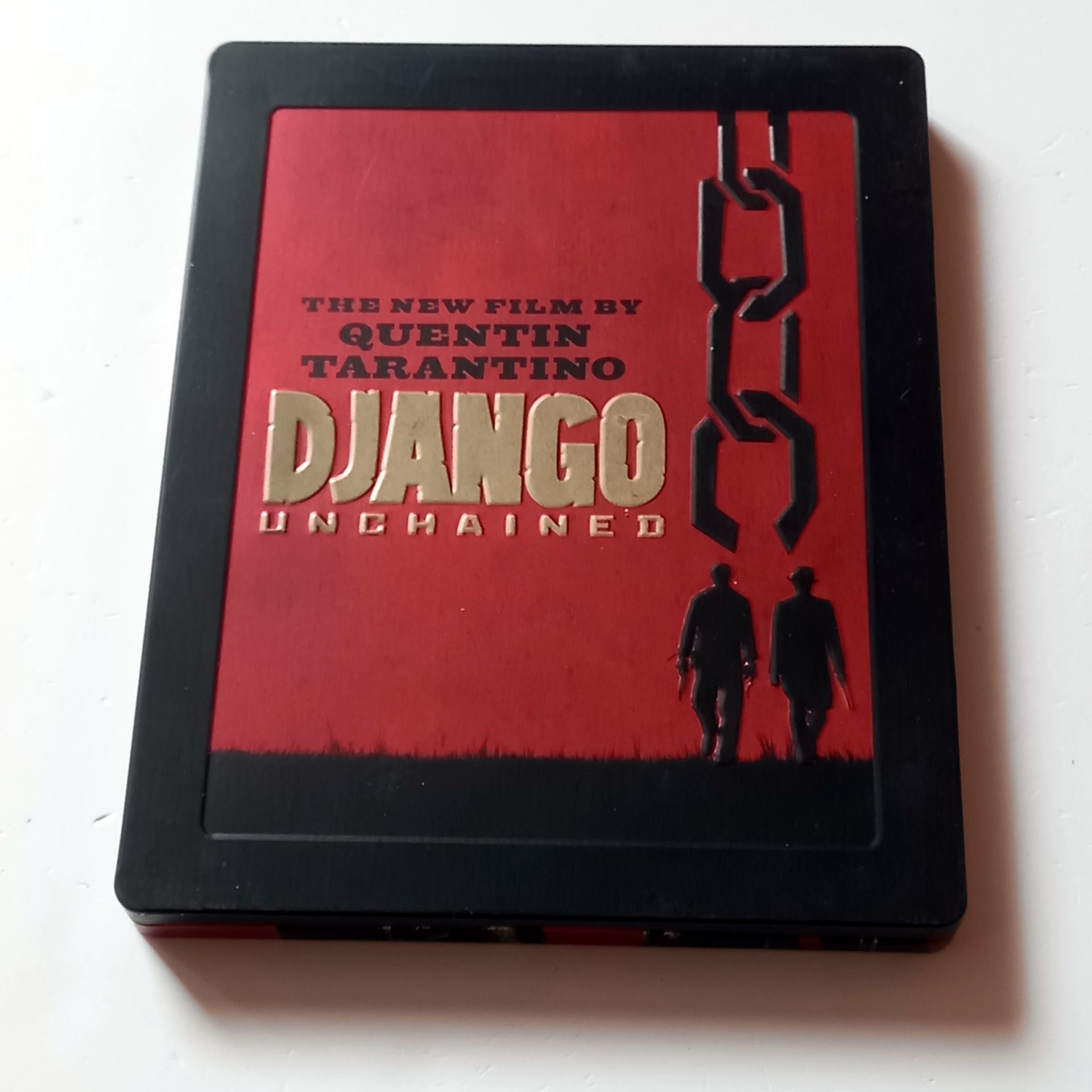 DJANGO UNCHAINED - JAMIE FOXX, LEONARDO DICAPRIO, CHRISTOPH WALTZ - YÖN.: QUENTIN TARANTINO - BLU-RAY STEELBOOK REGION A TÜRKÇE ALTYAZI YOKTUR 2.EL