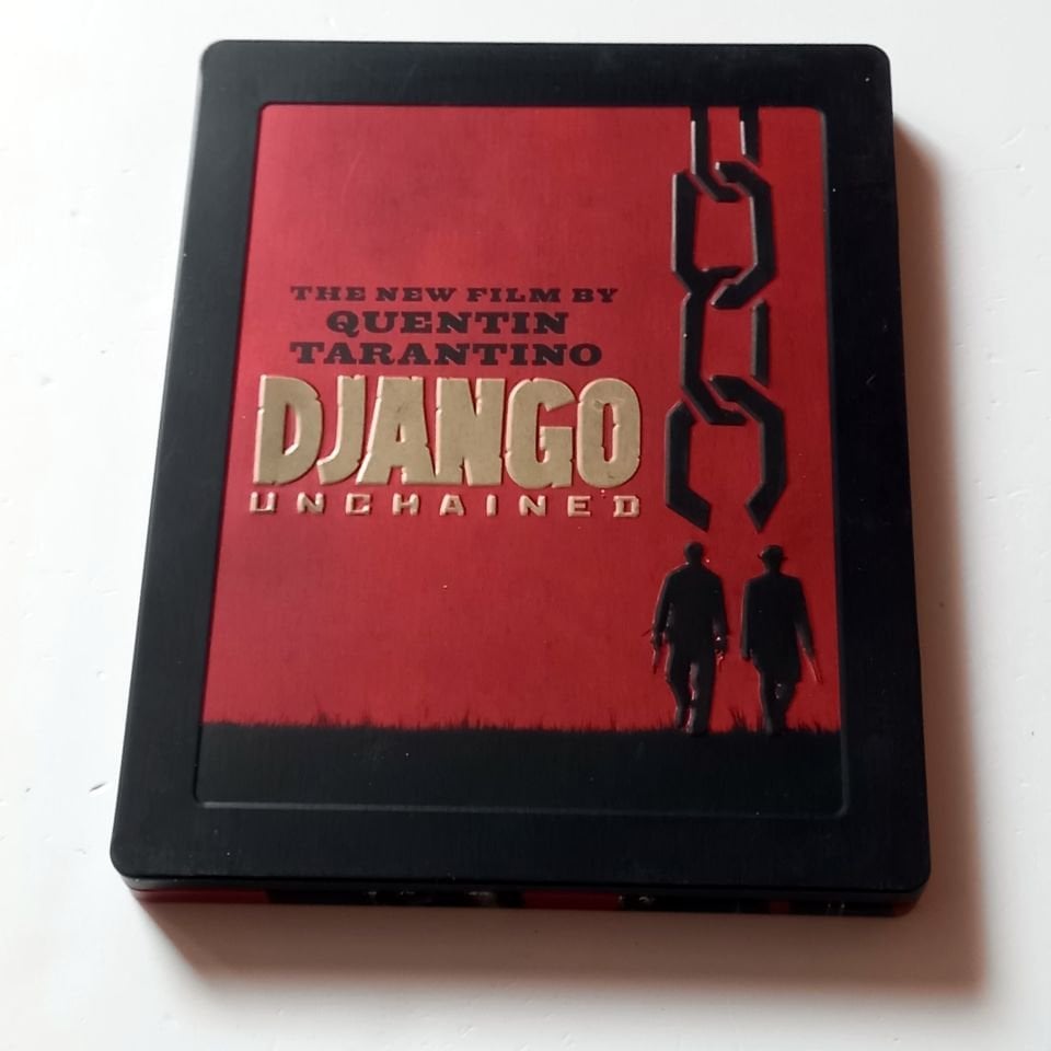 DJANGO UNCHAINED - JAMIE FOXX, LEONARDO DICAPRIO, CHRISTOPH WALTZ - YÖN.: QUENTIN TARANTINO - BLU-RAY STEELBOOK REGION A TÜRKÇE ALTYAZI YOKTUR 2.EL
