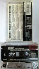 ALCATRAZZ - LIVE SENTENCE 1992 CASSETTE HAMMER MADE IN TURKEY ''USED''