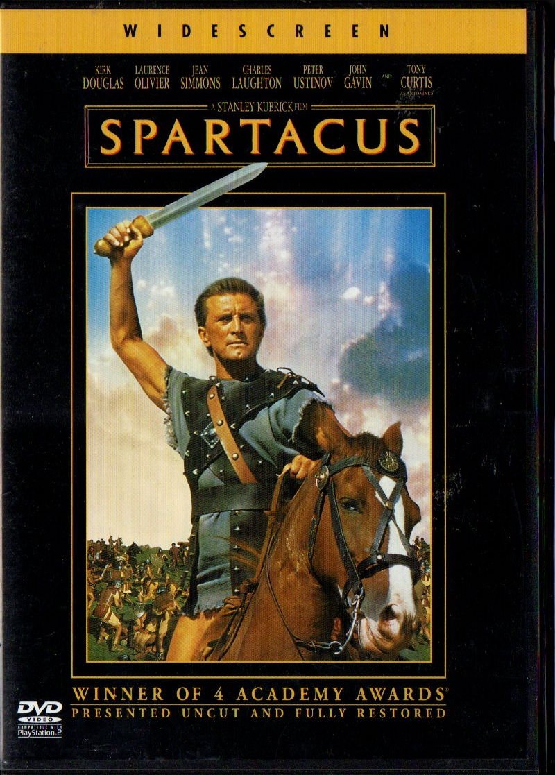 SPARTACUS - KIRK DOUGLAS - STANLEY KUBRICK - DVD 2.EL