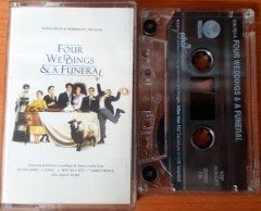 FOUR WEDDINGS & A FUNERAL - SOUNDTRACK (1994) YONCA CASSETTE MADE IN TURKEY ''USED''