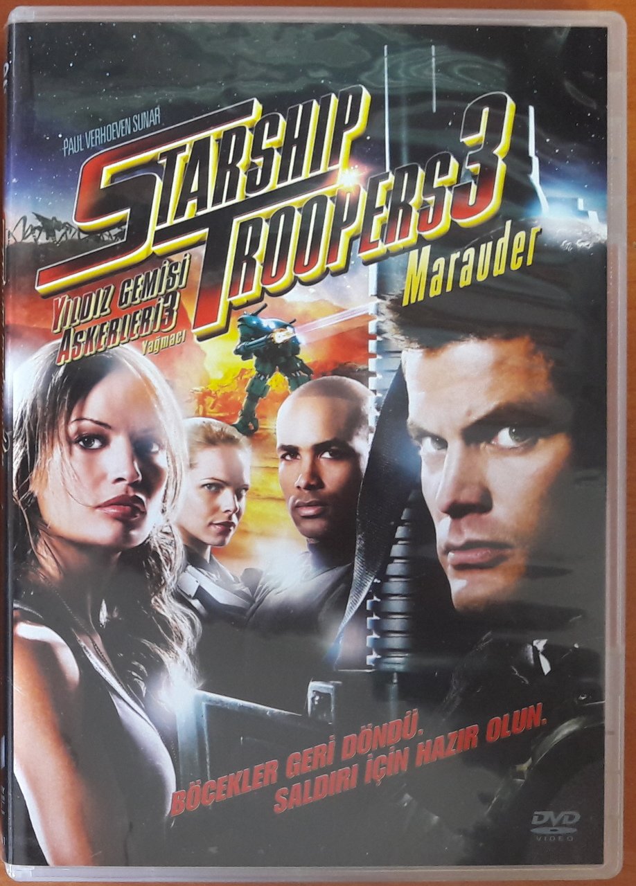 STARSHIP TROOPERS 3 MARAUDER - YILDIZ GEMİSİ ASKERLERİ 3 YAĞMACI - DVD 2.EL
