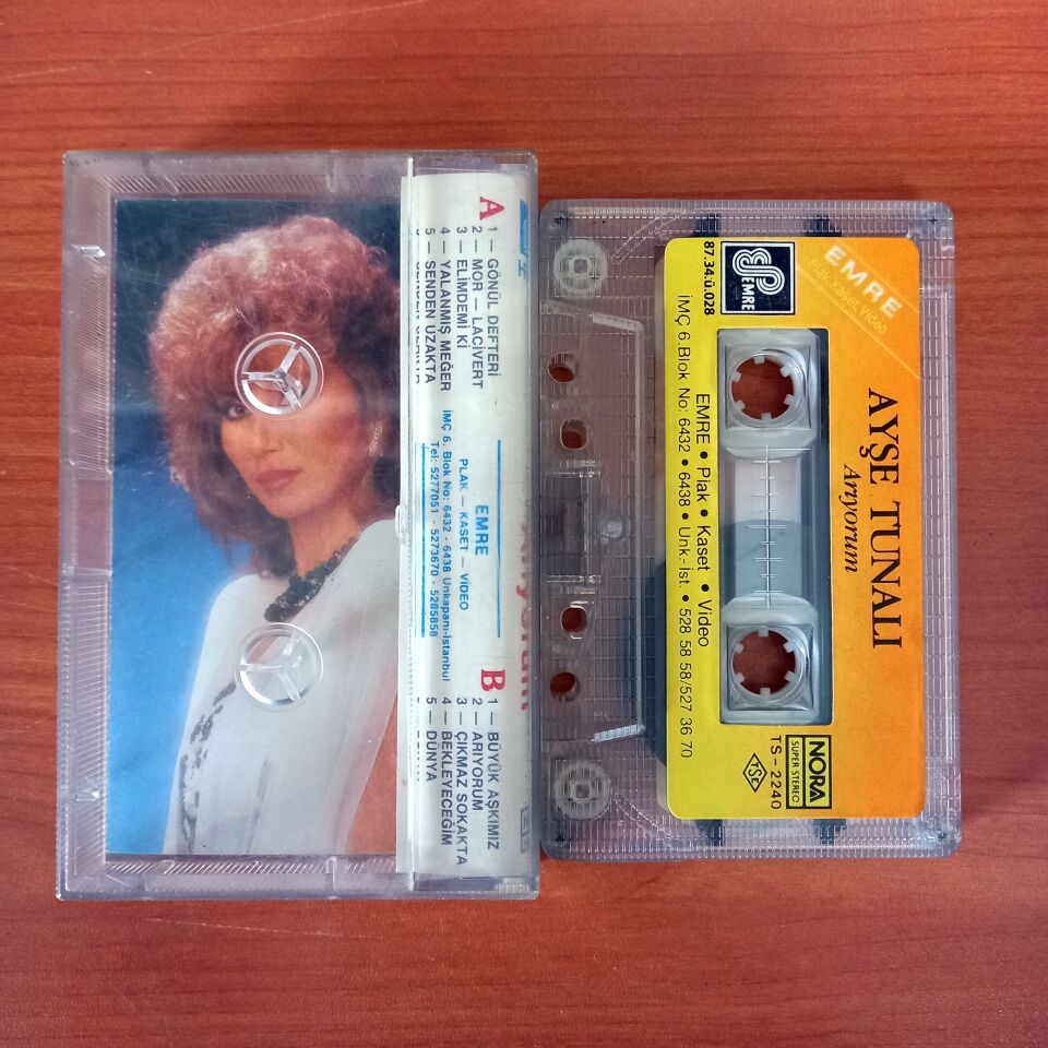 AYŞE TUNALI - ARIYORUM (1987) - KASET 2.EL