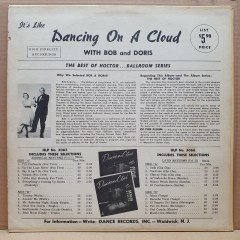 IT'S LIKE DANCING ON A CLOUD WITH BOB & DORIS VOLUME 1 - LP 2.EL PLAK