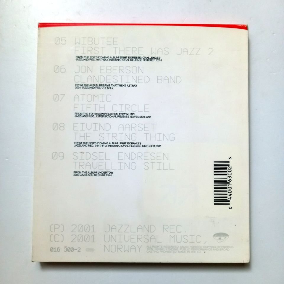 FUTURE JAZZ FROM NORWAY / KORNSTAD TRIO, MARI BOINE, BUGGE WESSELTOFT, BEADY BELLE, WIBUTEE (2001) - CD 2.EL