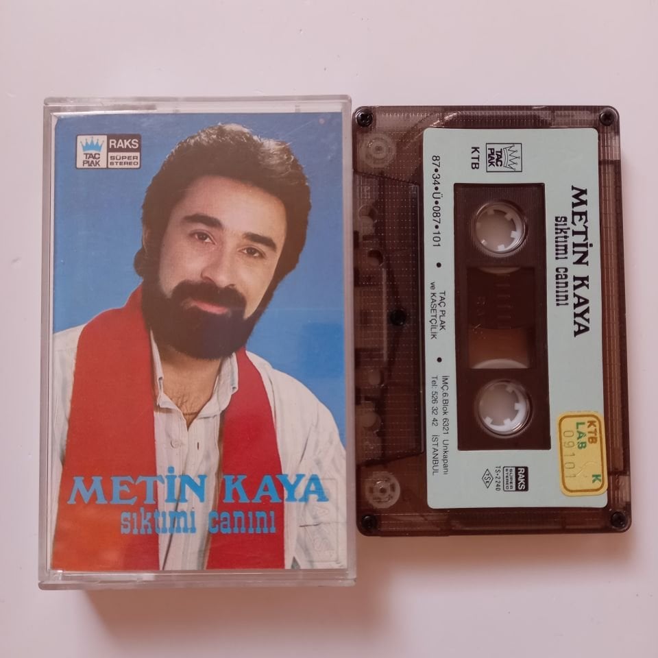 METİN KAYA - SIKTIMI CANINI (1987) - KASET 2.EL