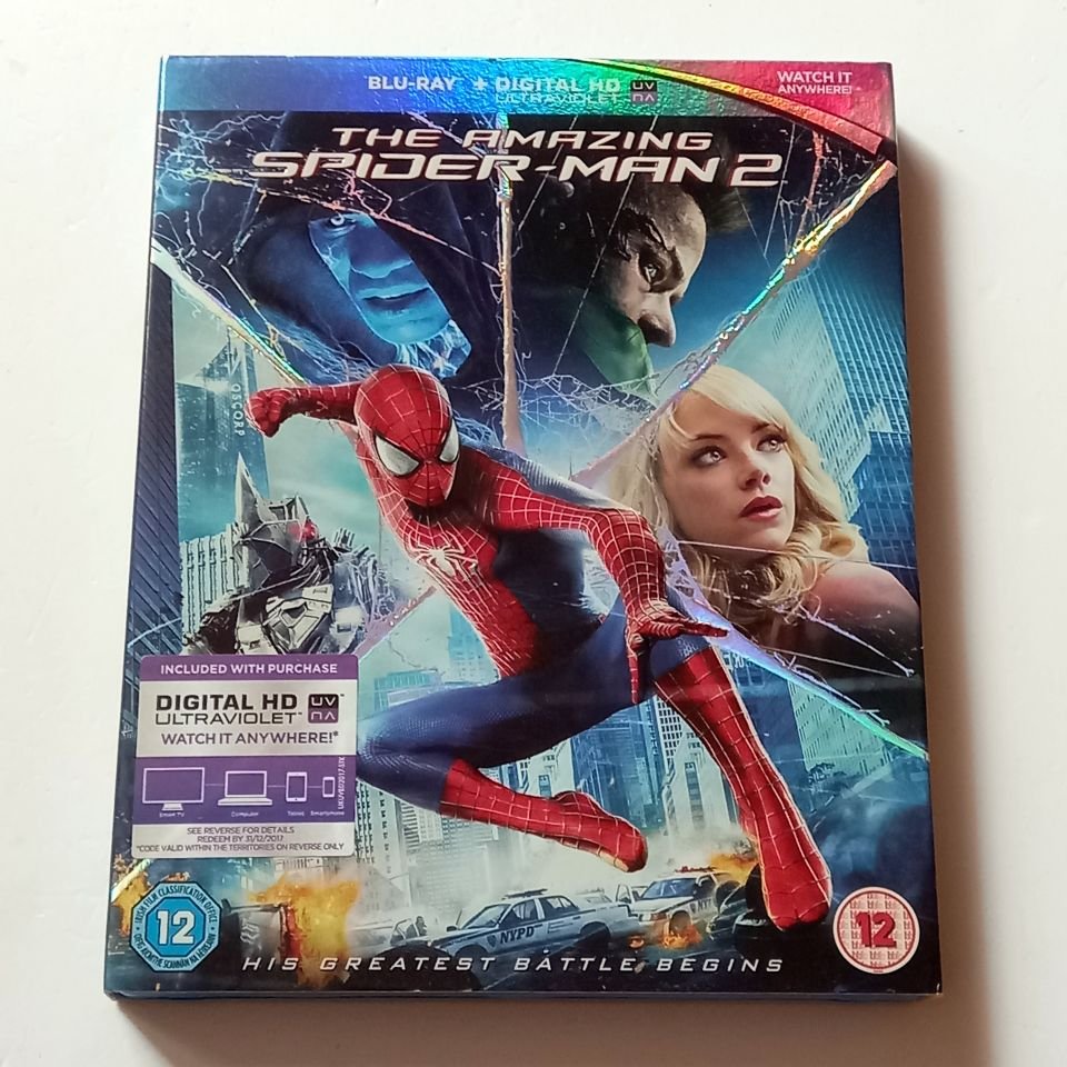 THE AMAZING SPIDER-MAN 2 - ANDREW GARFIELD, EMMA STONE, JAMIE FOXX, YÖN.: MARC WEBB - BLU-RAY SLIPCASE 2.EL TÜRKÇE ALTYAZI YOKTUR