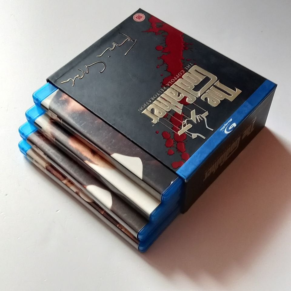 THE GODFATHER: THE COPPOLA RESTORATION / THE GODFATHER I, II, III - YÖN.: FRANCIS FORD COPPOLA - 4 X BLU-RAY FOUR-DISC SET 2.EL