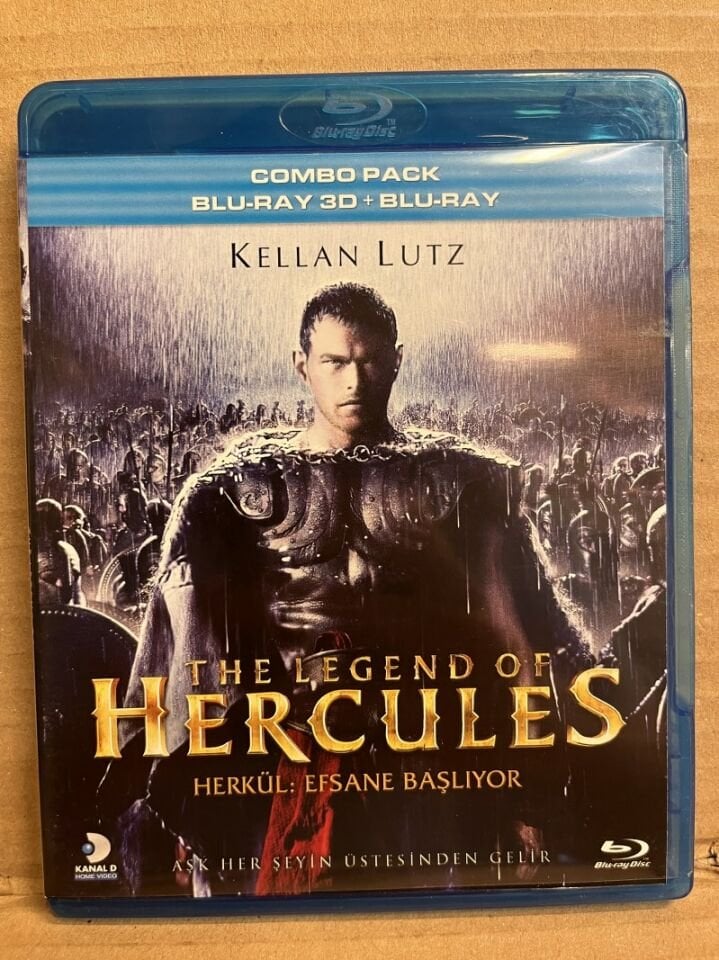 THE LEGEND OF HERCULES - HERKÜL EFSANE BAŞLIYOR - KELLAN LUTZ - BLU-RAY 2.EL