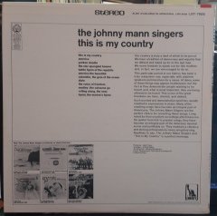 THE JOHNNY MANN SINGERS - THIS IS MY COUNTRY - PLAK 2.EL