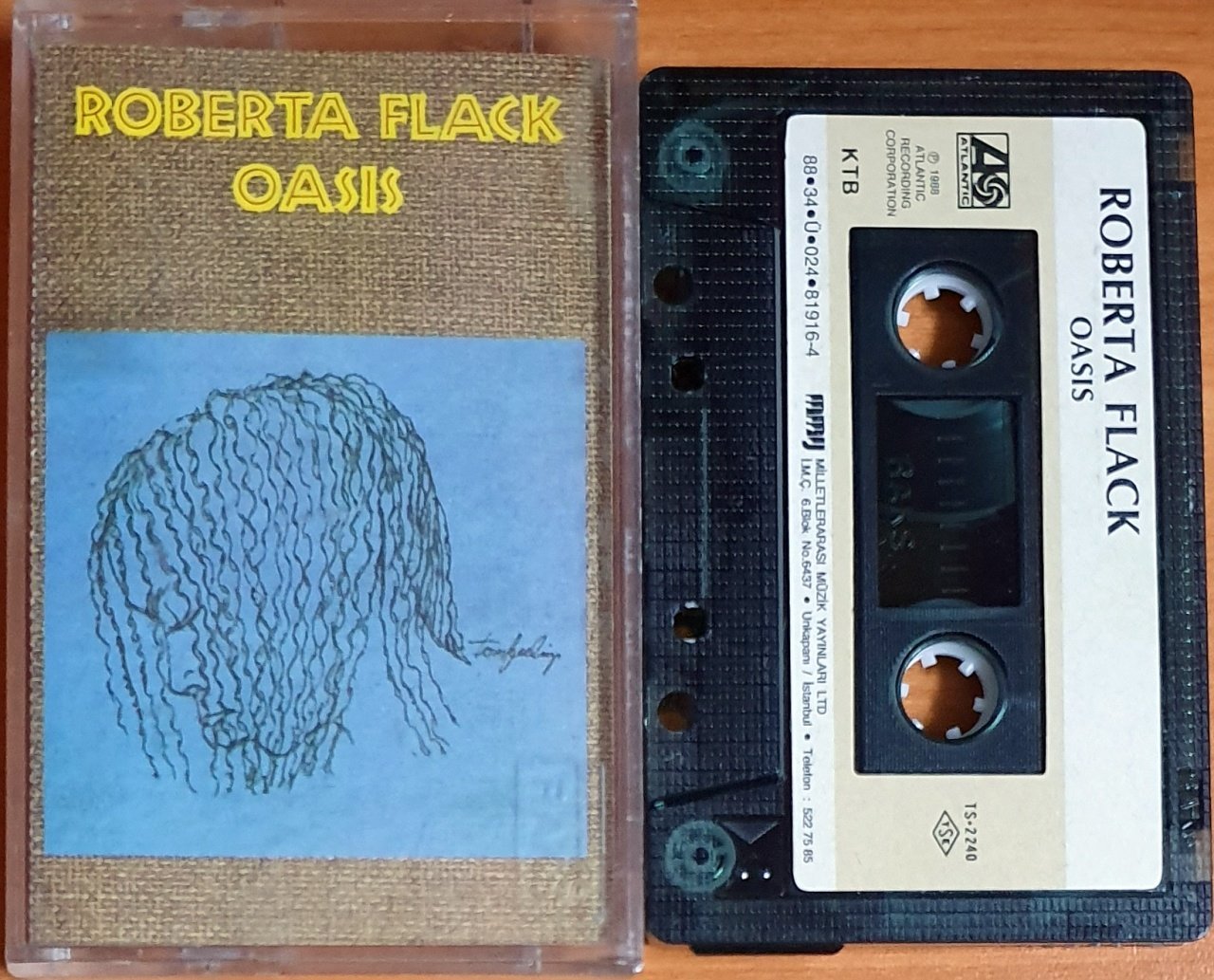 ROBERTA FLACK - OASIS (1988) - KASET MMY 2.EL
