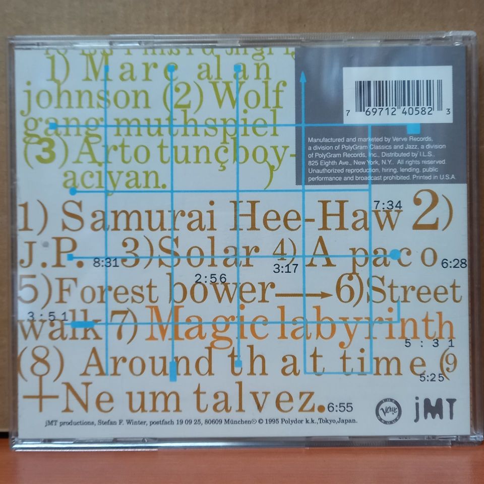 MARC JOHNSON\'S RIGHT BRAIN PATROL – MAGIC LABYRINTH (1995) - CD 2.EL