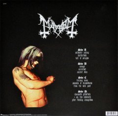MAYHEM - MEDIOLANUM CAPTA EST (1999) - 2LP 180GR 2014 EDITION SIFIR PLAK