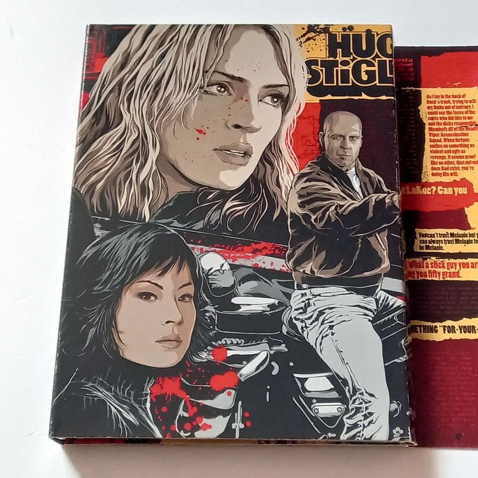 TARANTINO XX: 8 MOVIES - YÖN.: QUENTIN TARANTINO - 10 X BLU-RAY TEN-DISC SET SLIPCASE REGION A TR ALTYAZI YOKTUR 2.EL