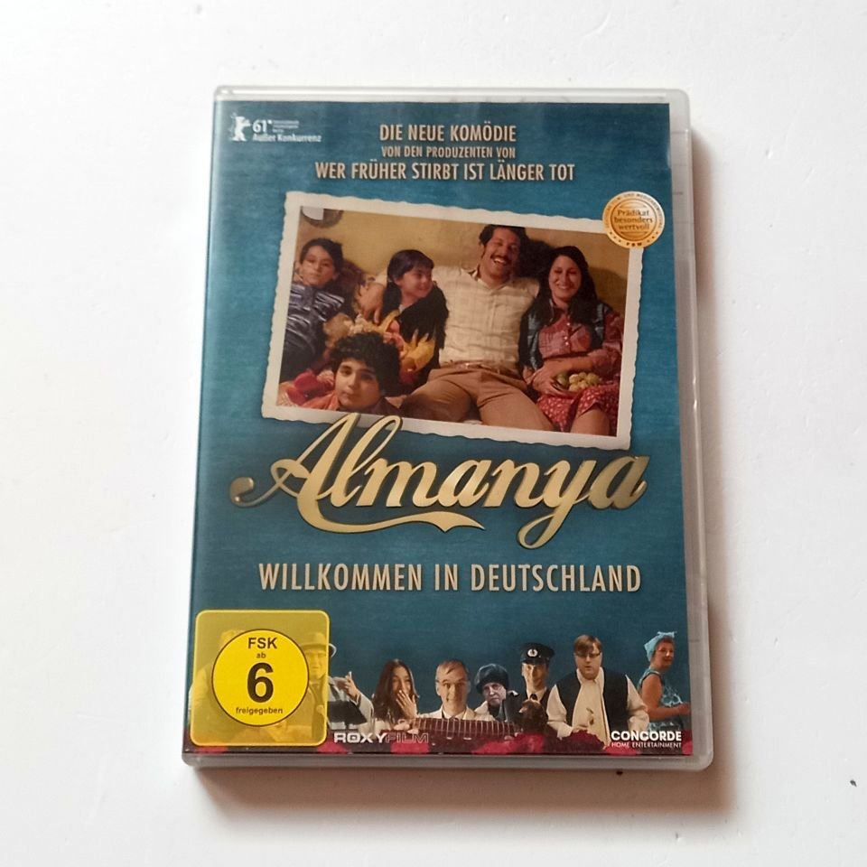 ALMANYA  WILLKOMMEN IN DEUTSCHLAND - VEDAT ERİNCİN, FAHRİ OGÜN YARDIM - YÖN.: YASEMİN SAMDERELİ - DVD 2.EL