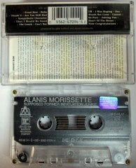 ALANIS MORISSETTE - SUPPOSED FORMER INFATUATION JUNKIE (1998) BALET CASSETTE MADE IN TURKEY ''USED''