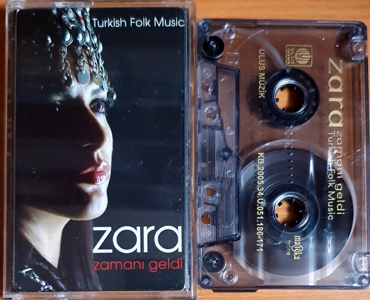 ZARA - ZAMANI GELDİ (2005) - KASET ULUS MÜZİK 2.EL