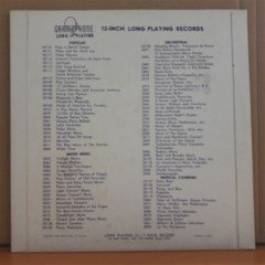 CONCERT FAVOTITES BY AL SACK (1954) - LP 2.EL PLAK