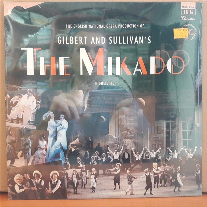 THE MIKADO - THE ENGLISH NATIONAL OPERA (1986) - LP DÖNEM BASKISI SIFIR PLAK