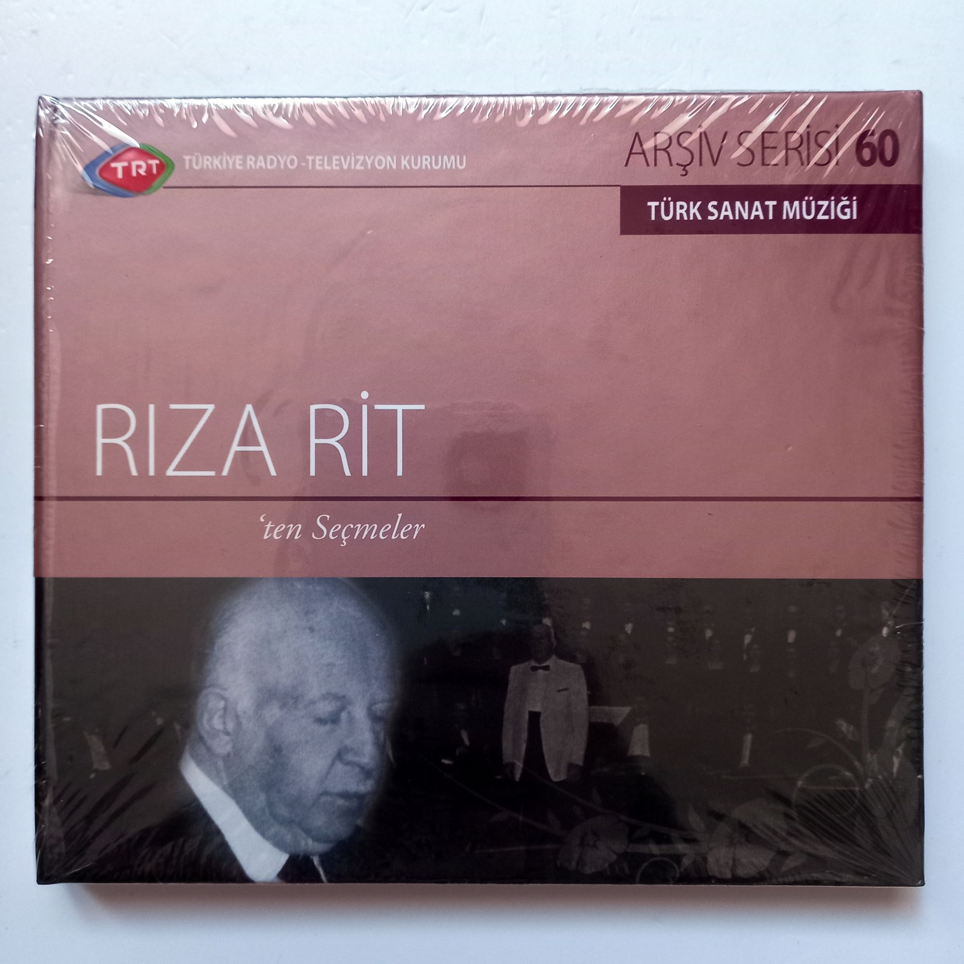 RIZA RİT'TEN SEÇMELER / TÜRK SANAT MÜZİĞİ / TRT ARŞİV SERİSİ 60 - CD SIFIR