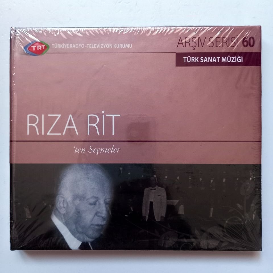 RIZA RİT'TEN SEÇMELER / TÜRK SANAT MÜZİĞİ / TRT ARŞİV SERİSİ 60 - CD SIFIR