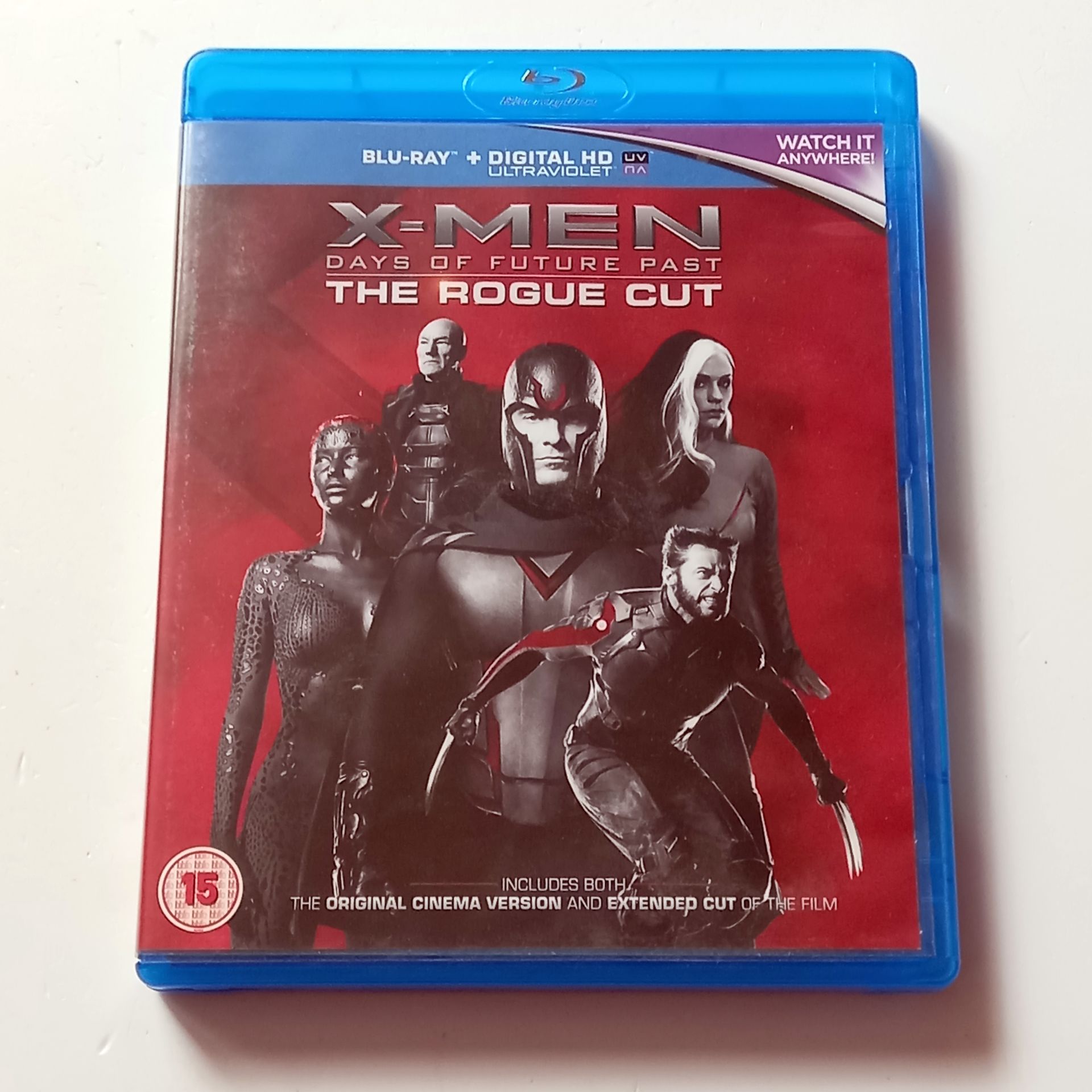 X-MEN DAYS OF FUTURE PAST THE ROGUE CUT - HUGH JACKMAN, JAMES MCAVOY, MICHAEL FASSBENDER, YÖN.: BRYAN SINGER - BLU-RAY 2 DİSK THE ROGUE CUT ÖZEL VERSİYON 2.EL TÜRKÇE ALTYAZI YOKTUR