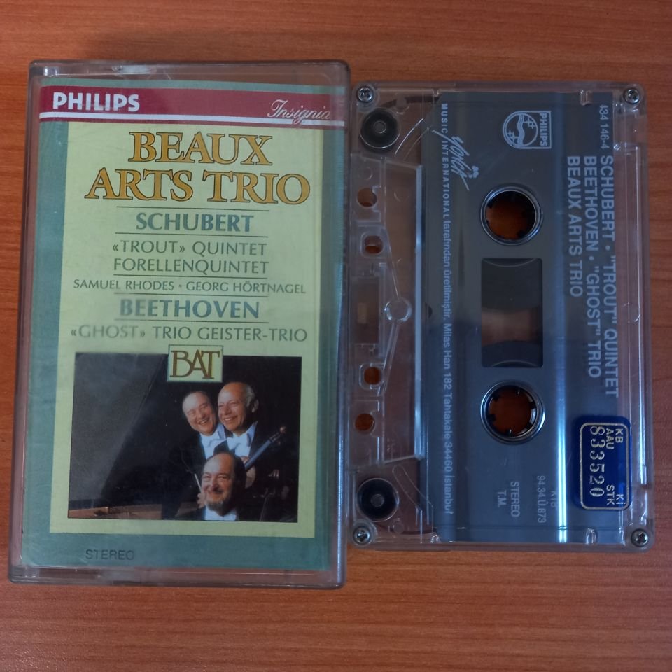 BEAUX ARTS TRIO / SCHUBERT, BEETHOVEN (1994) - KASET 2.EL