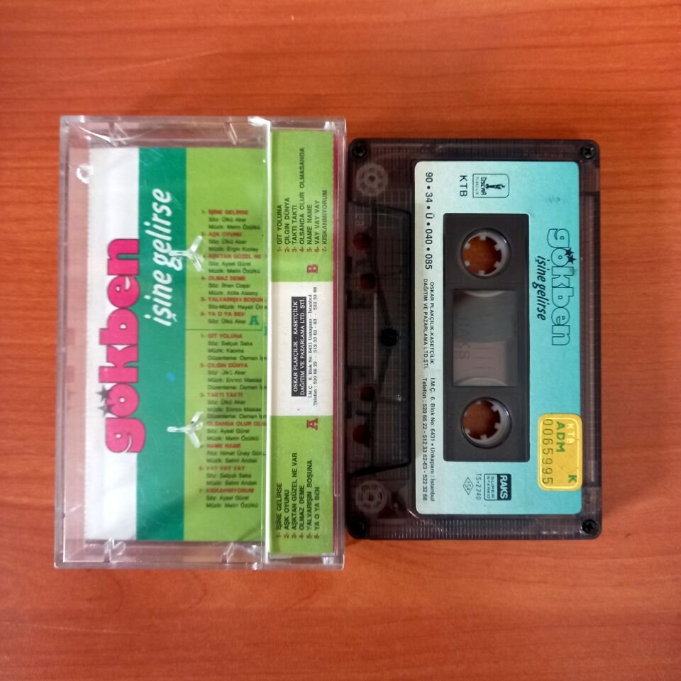 GÖKBEN - İŞİNE GELİRSE (1990) - KASET 2.EL